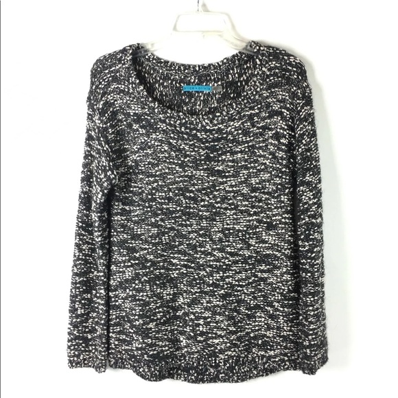 Alice + Olivia Sweaters - Alice + Olivia Marbled Textured Knit Sweater